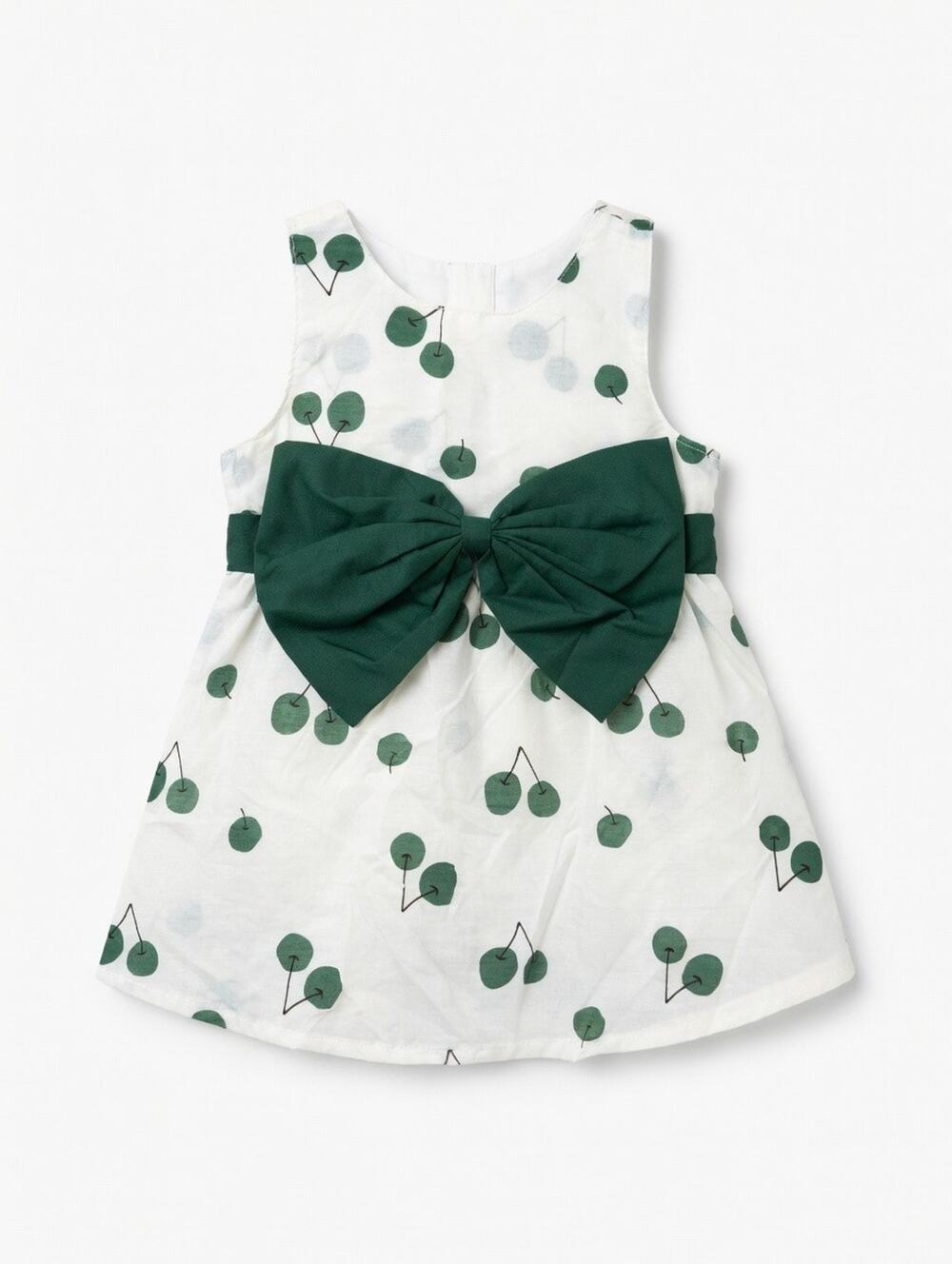PatPat White Cherry Print Sundress – 18-24 Months